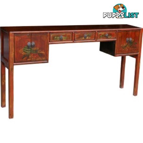 Original Painted Multi-Drawers Chinese Hallway Table