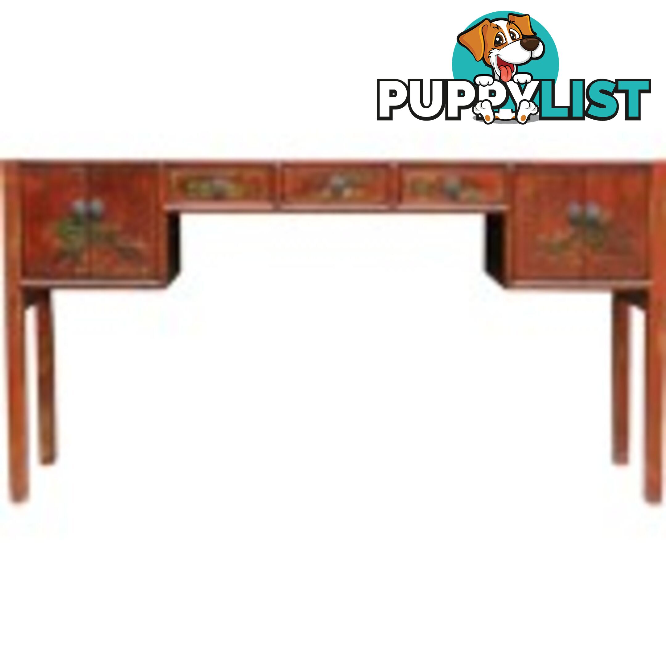 Original Painted Multi-Drawers Chinese Hallway Table