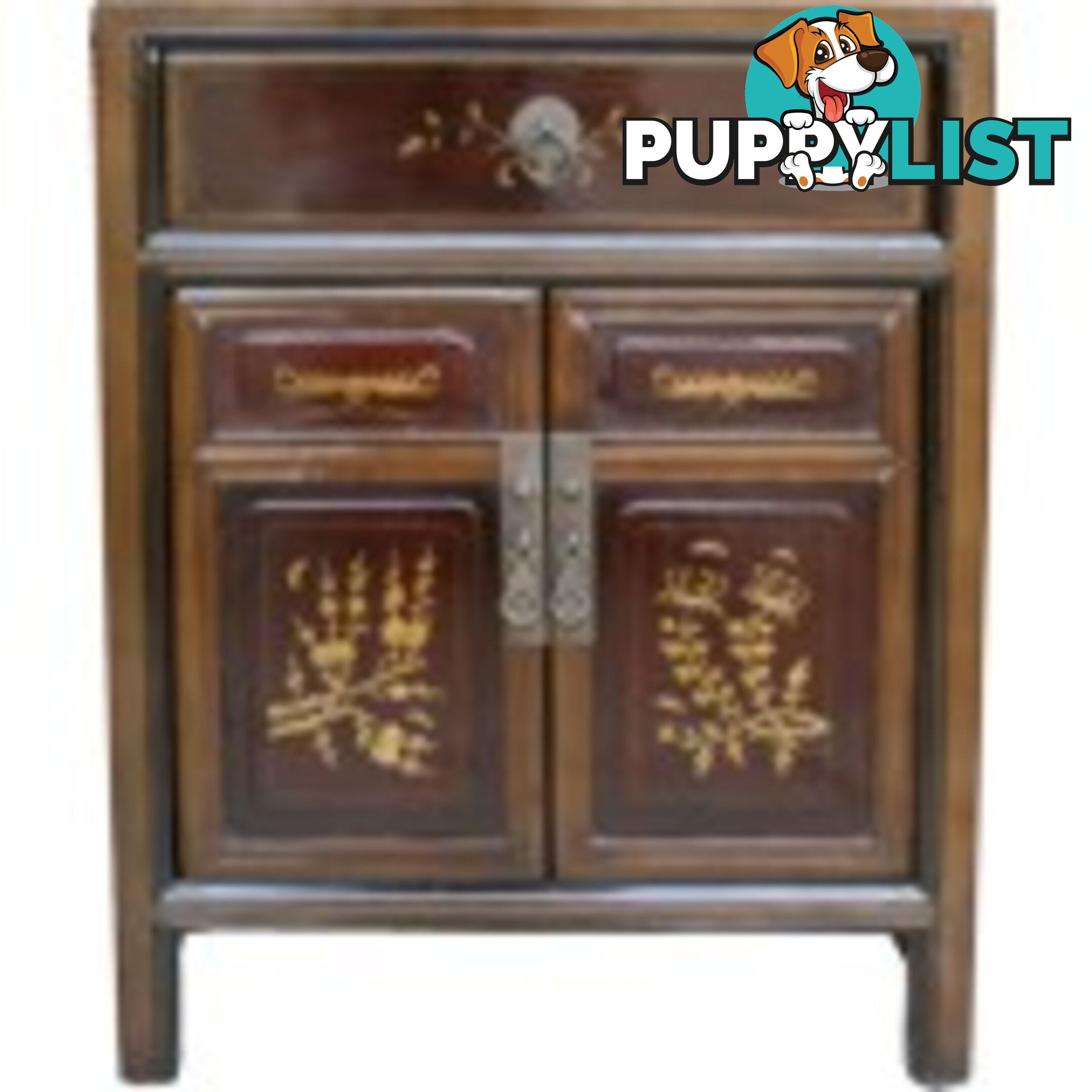 Chinese Mother of Pearl Side Cabinet