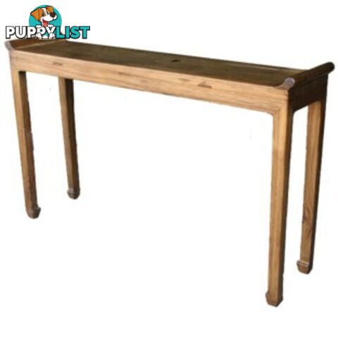 Brown Chinese Altar Table Everted End