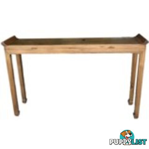 Brown Chinese Altar Table Everted End