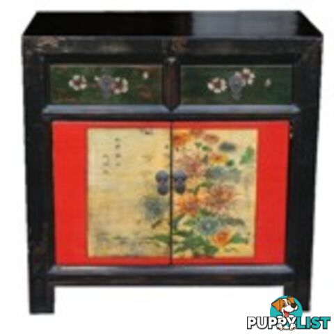 Chinese Original Painted Medium Shanxi Cabinet