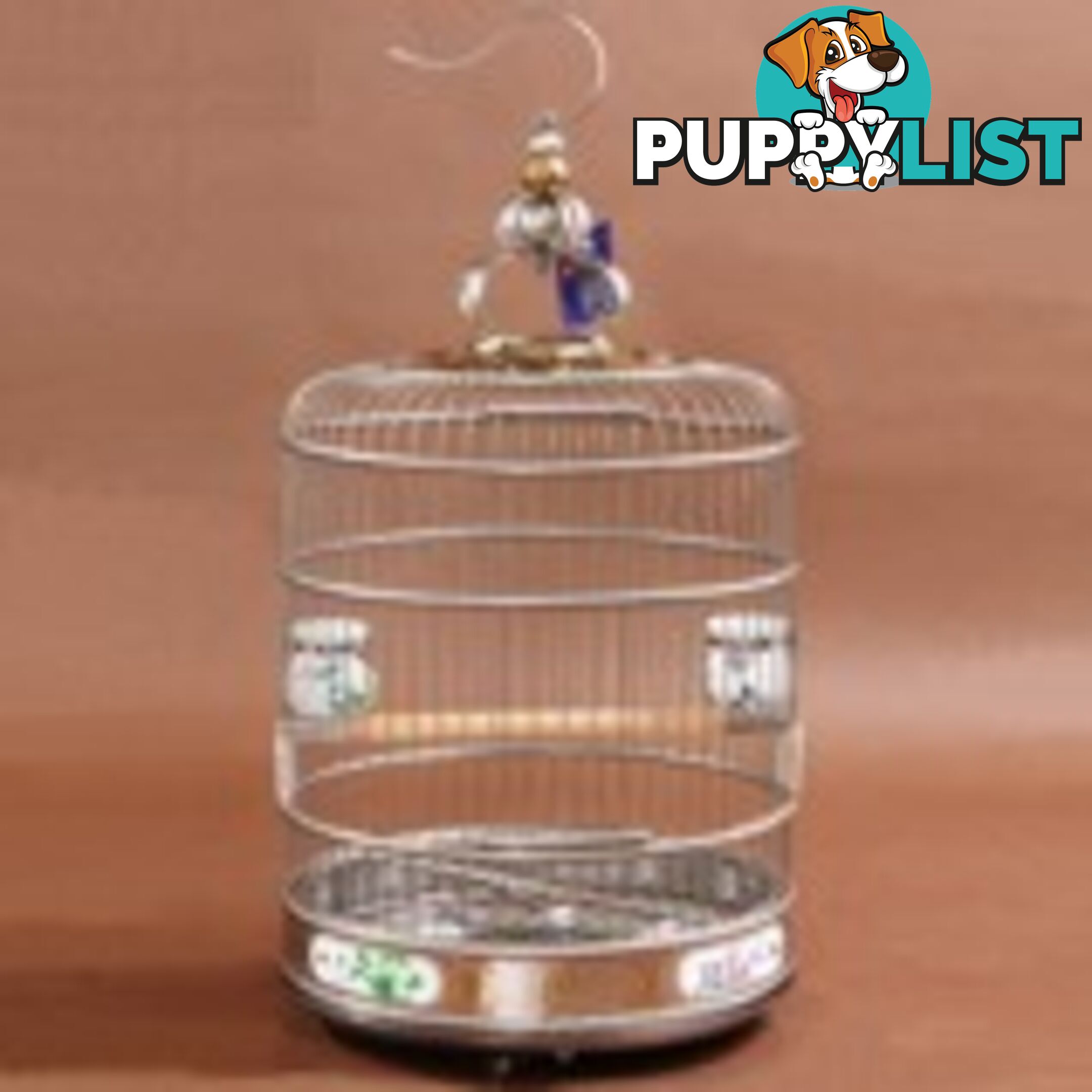 Stainless Steel Bird Cage Deluxe 38cm