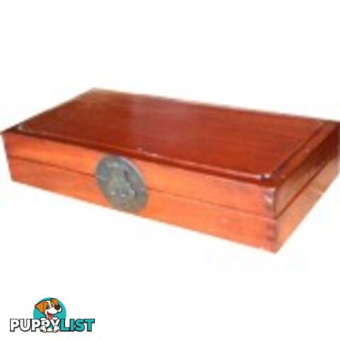 Brown Wood Document box