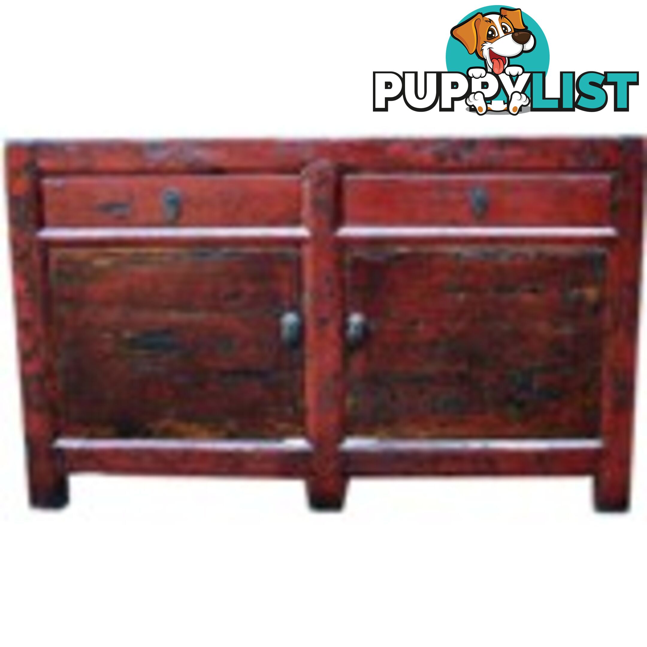 Original Two Door Two Drawer Sideboard