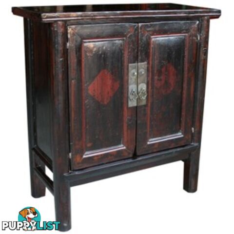 Antique Chinese Brown Cabinet