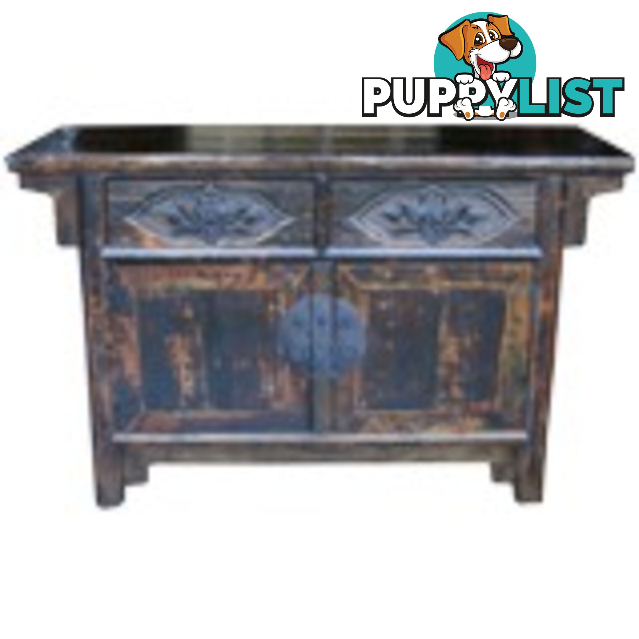 Original Dark Wood Chinese Altar Table