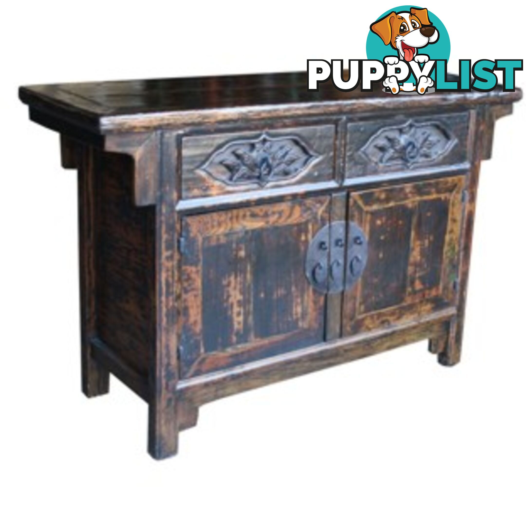 Original Dark Wood Chinese Altar Table