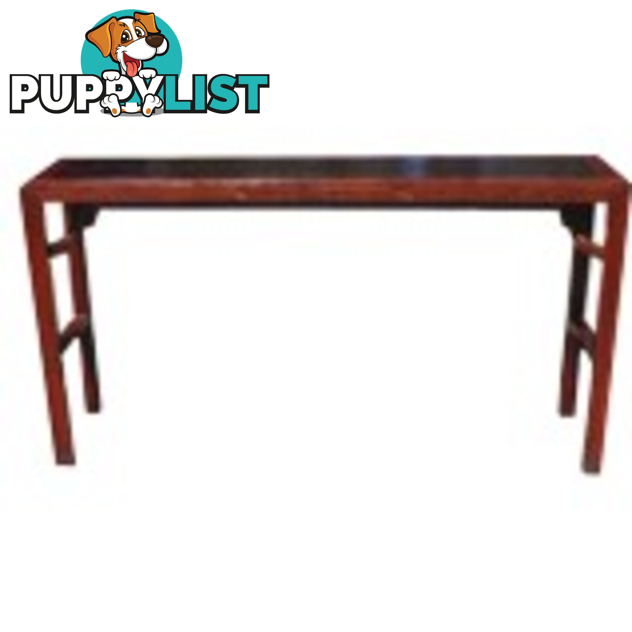 Original Reddish Brown Chinese Hall Table