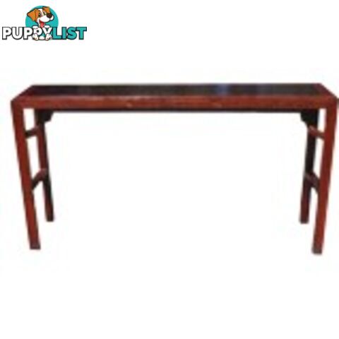 Original Reddish Brown Chinese Hall Table