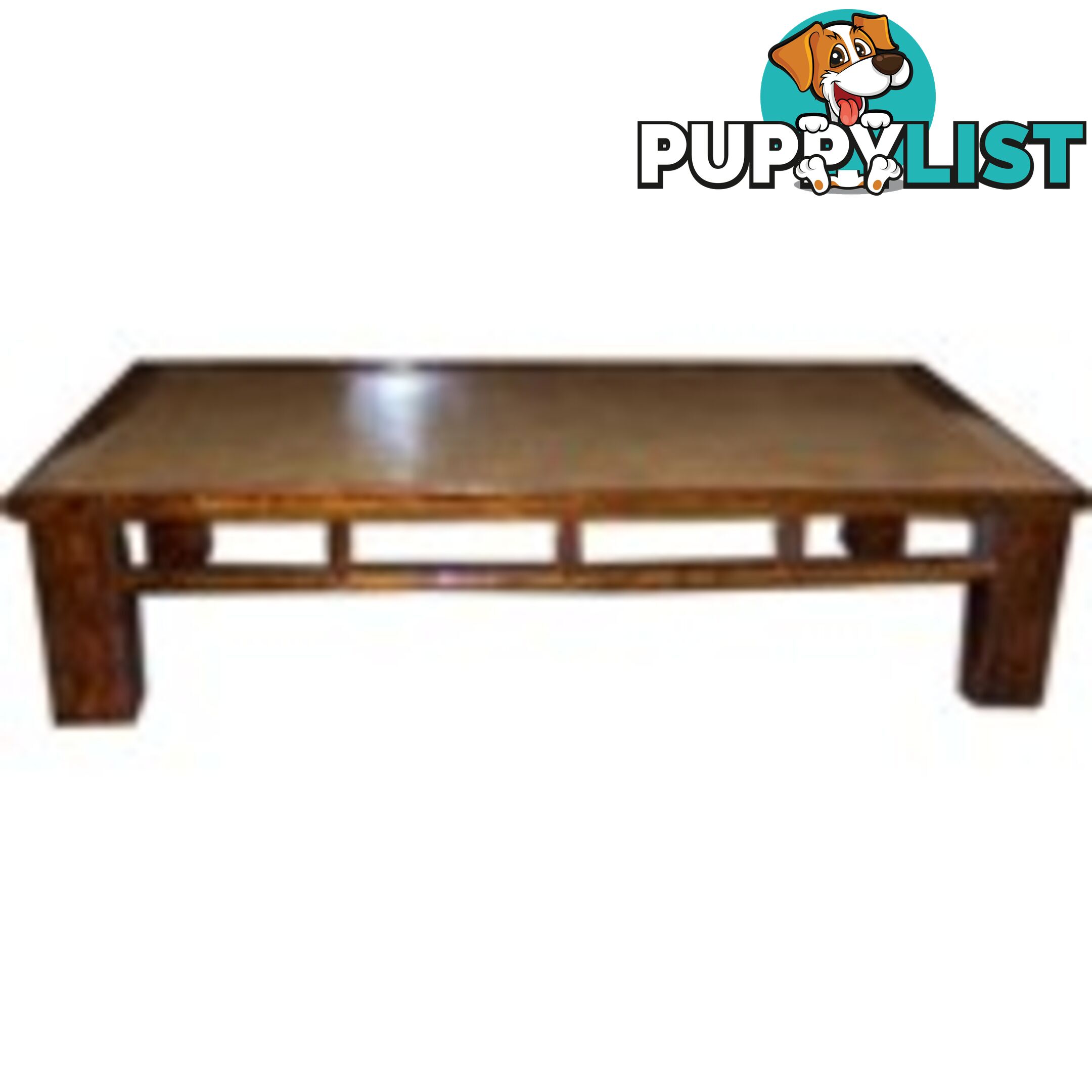 Large Solid Chinese Antique Day Bed Coffee Table