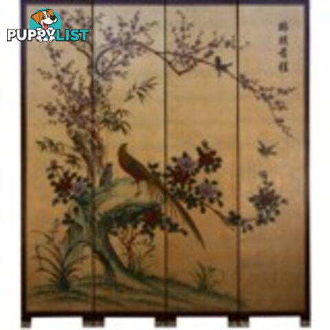 Chinese Prospect Fold Up Room Divider Screen