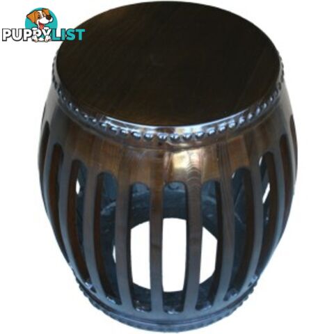 Original Chinese Wood Drum Stool