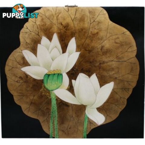 Beautiful Lotus Wall Hanging Screen