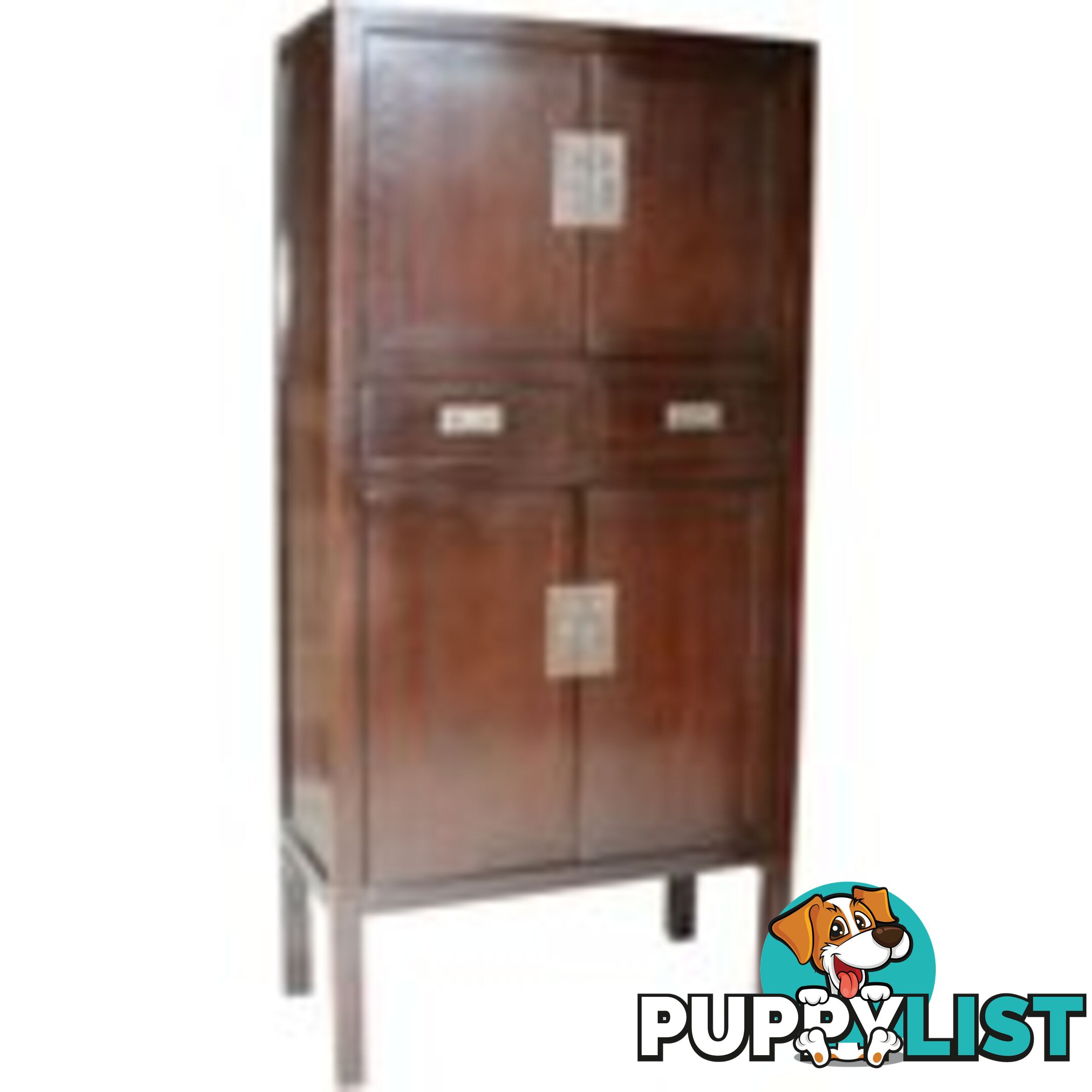 Brown Chinese Wedding Cabinet