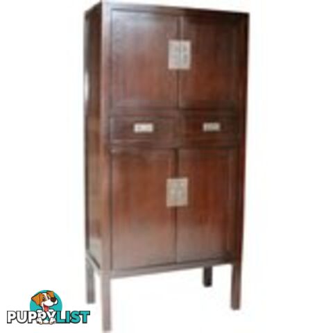 Brown Chinese Wedding Cabinet