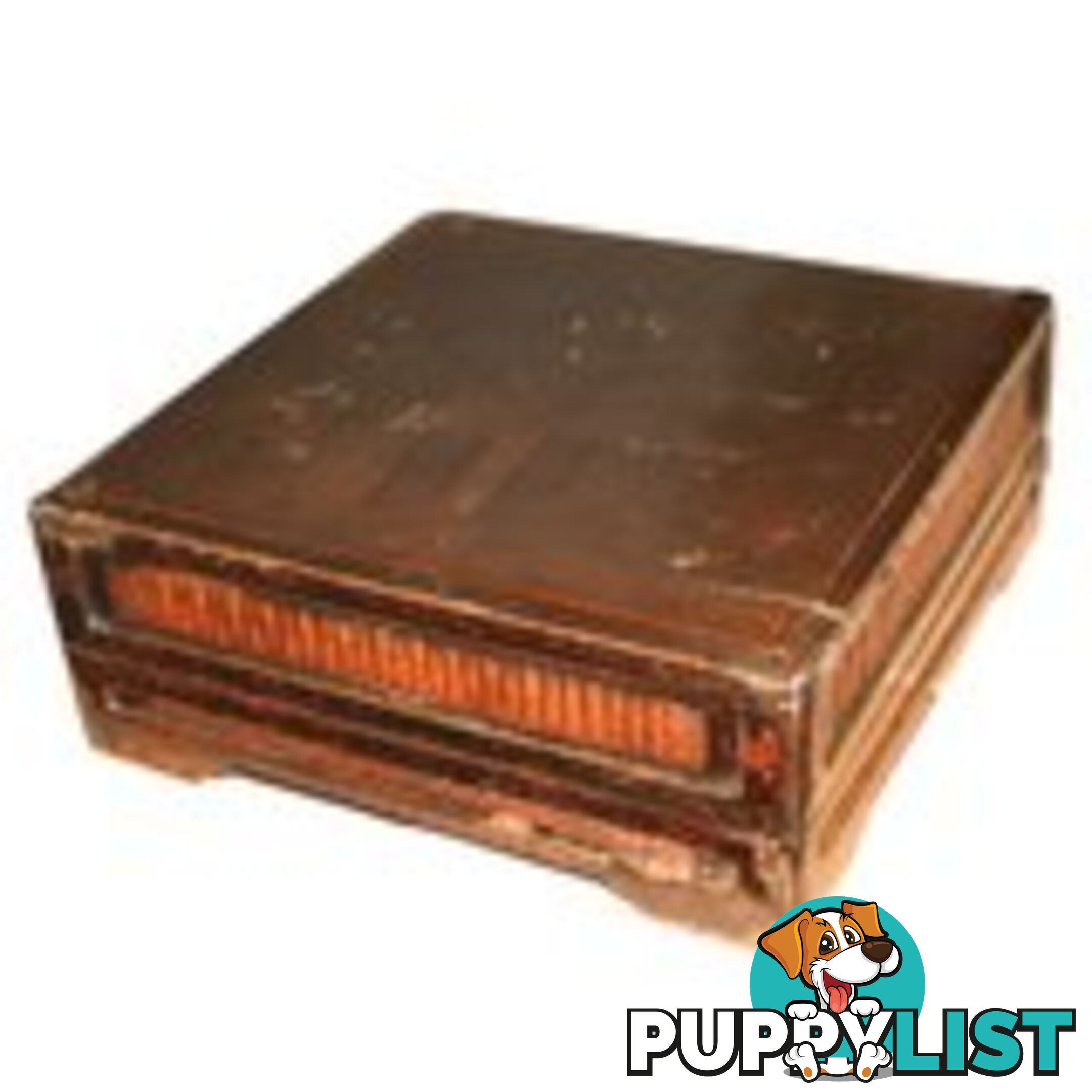 Antique Chinese Square Wood Box