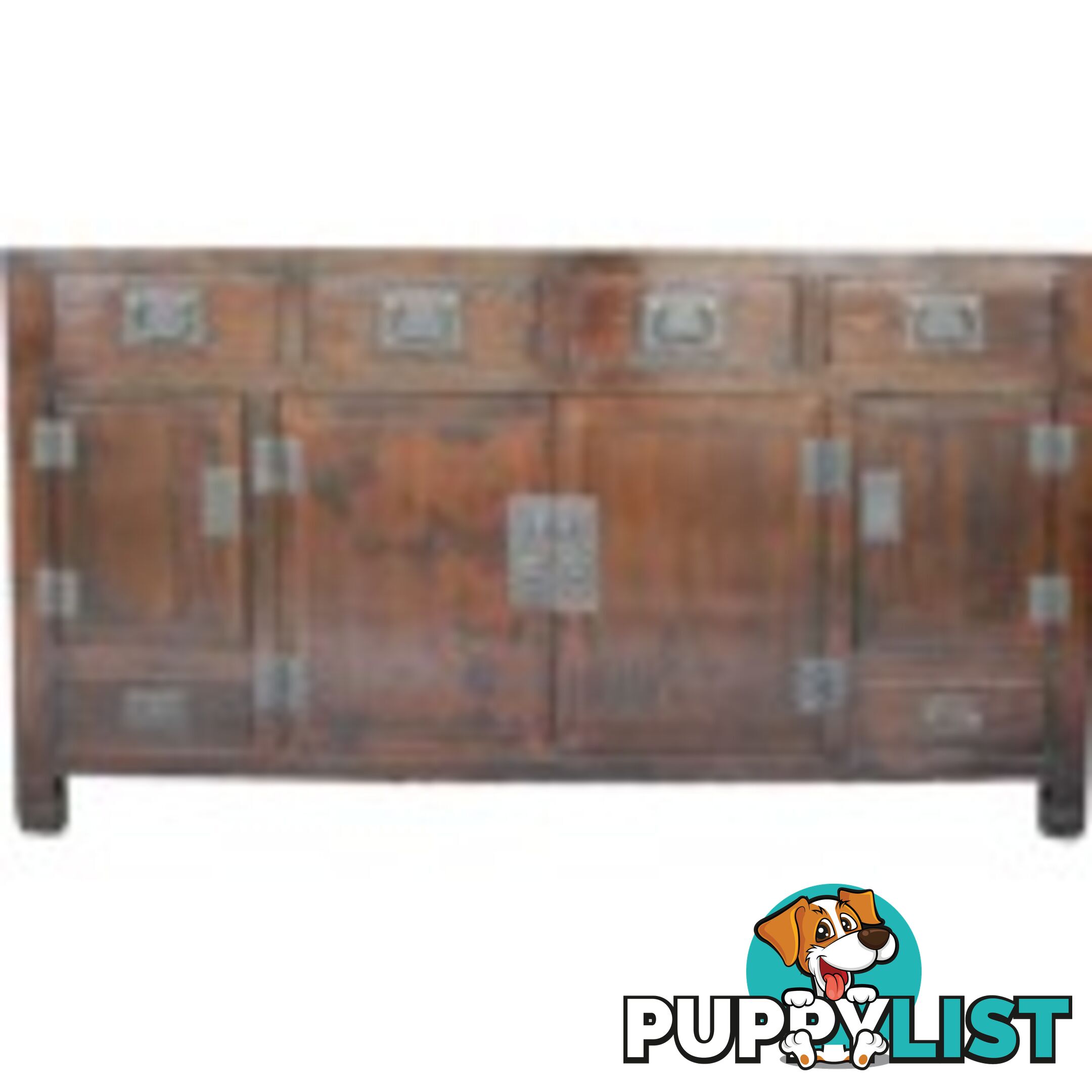 Original Dark Brown Chinese Sideboard