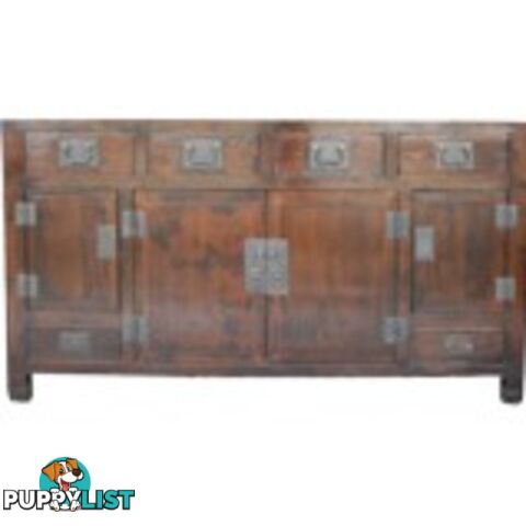 Original Dark Brown Chinese Sideboard