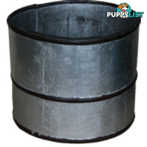 Silver Leaf Chinese Wood Bucket