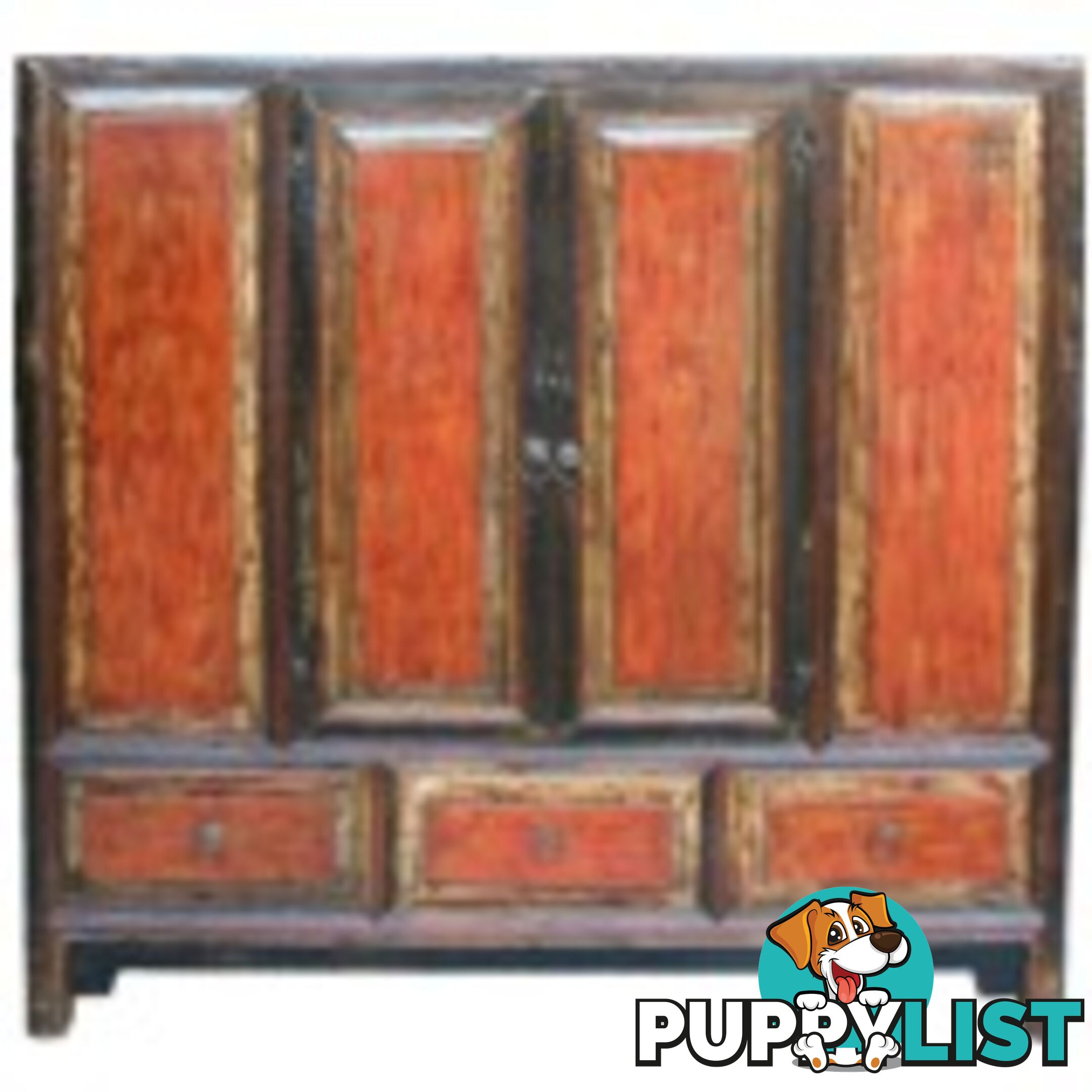 Large Original Chinese Antique Cabinet