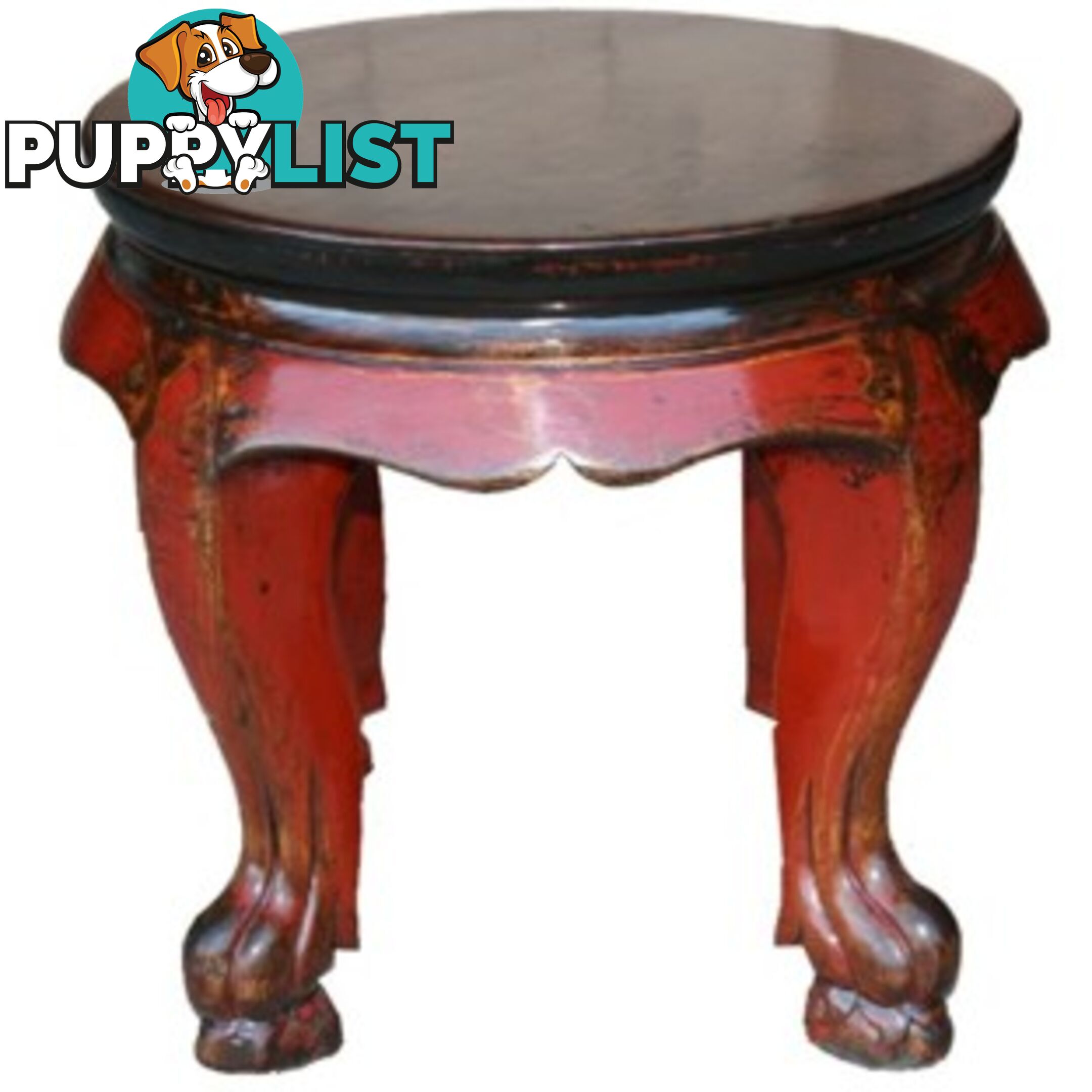 Chinese Antique Round Stool/Side Table