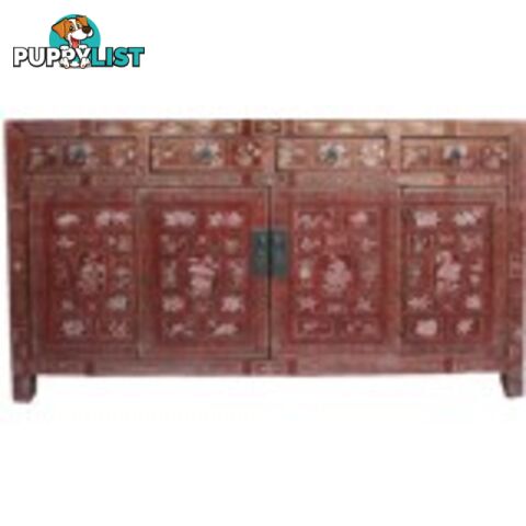 Original Manchurian Painted Chinese Sideboard