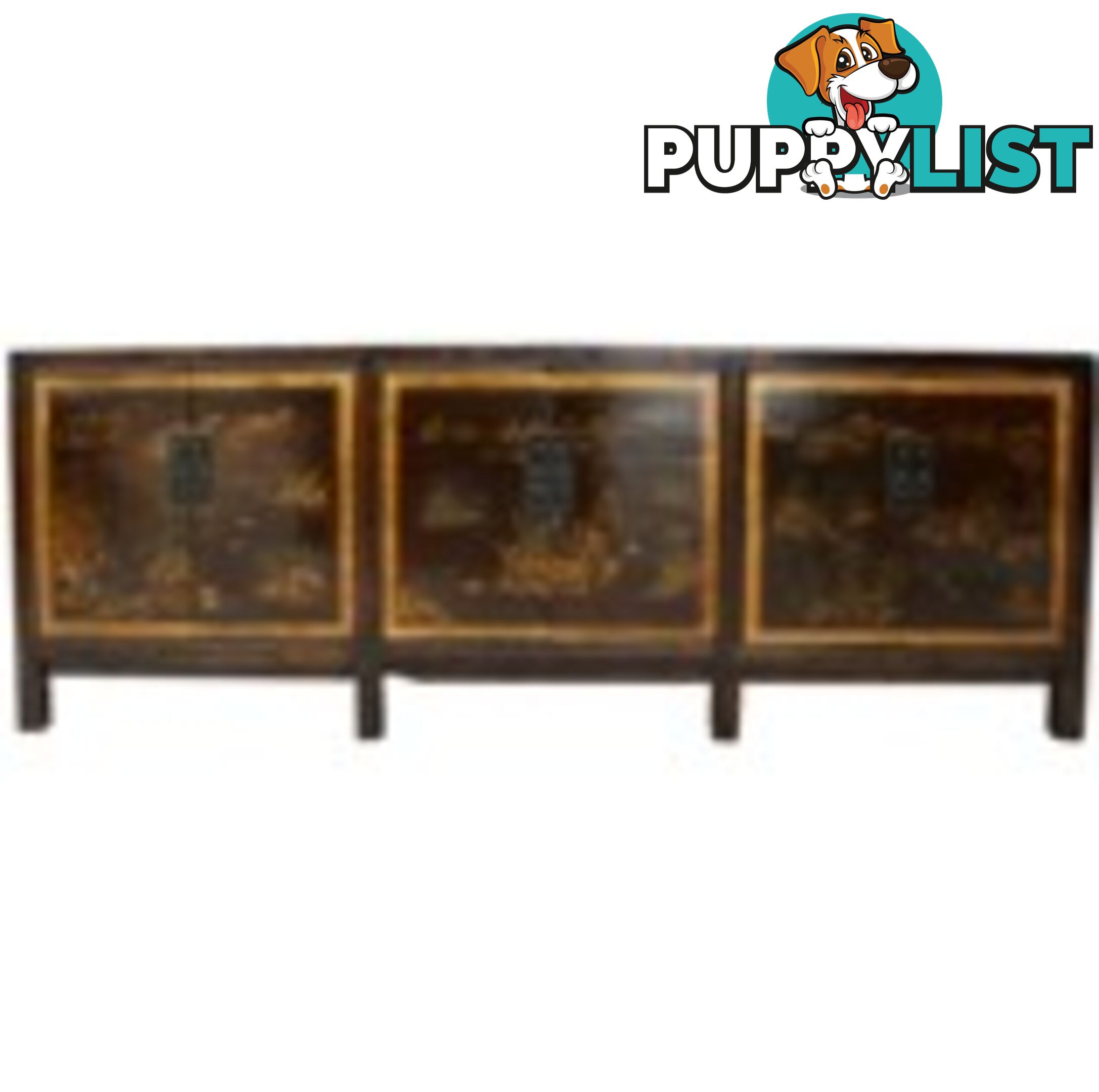 Original Large Painted Sideboard/Buffet