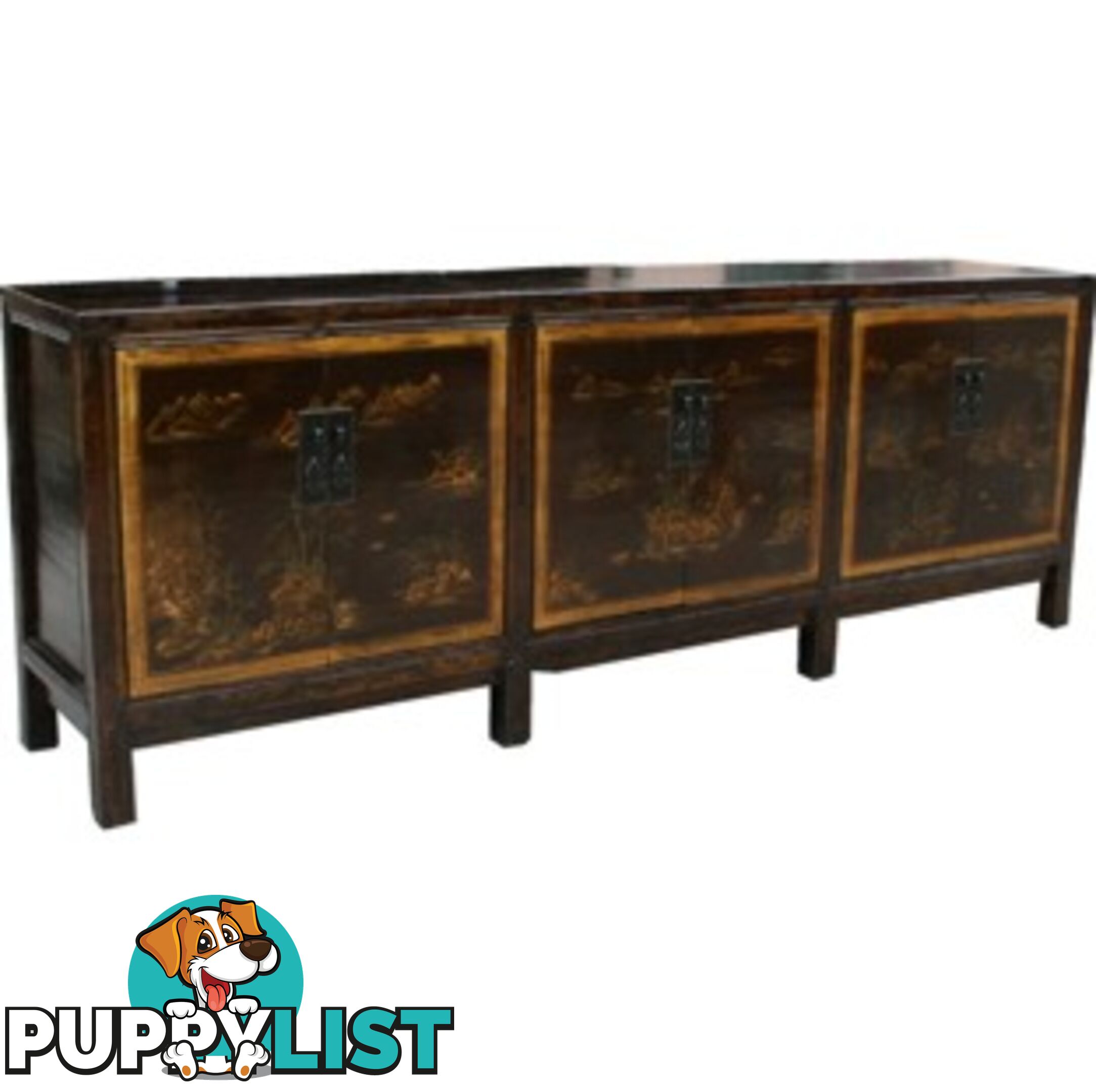 Original Large Painted Sideboard/Buffet