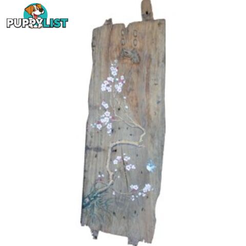 Chinese Wall Hanging Decoration-Old Boat Wood Panel