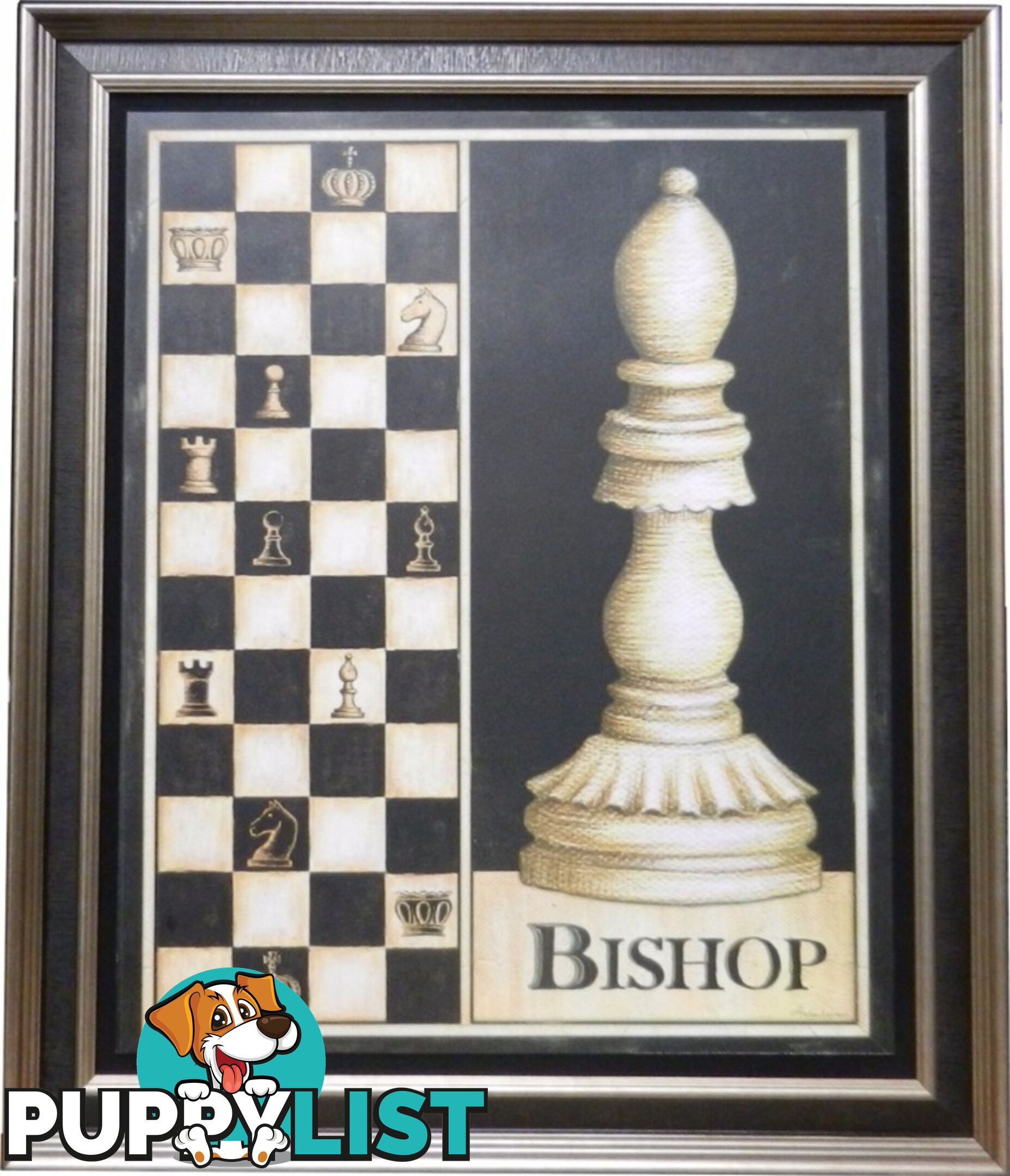 Wall Hanging Chess Pieces Bishop