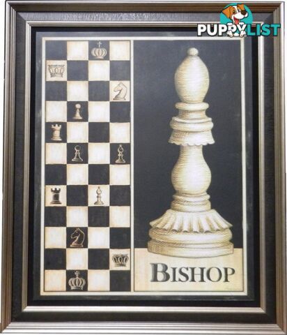 Wall Hanging Chess Pieces Bishop