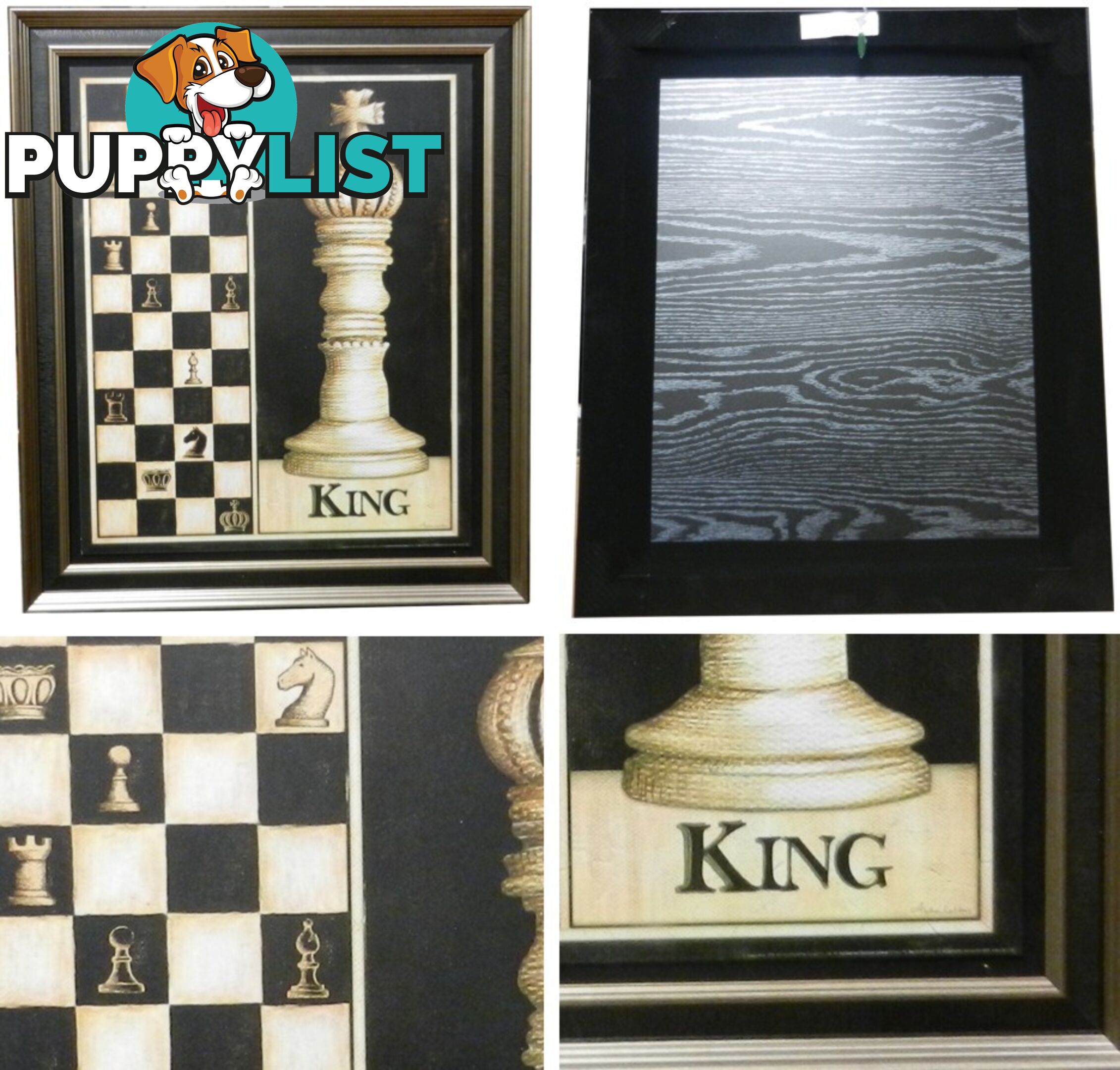 Wall Hanging Chess Pieces King