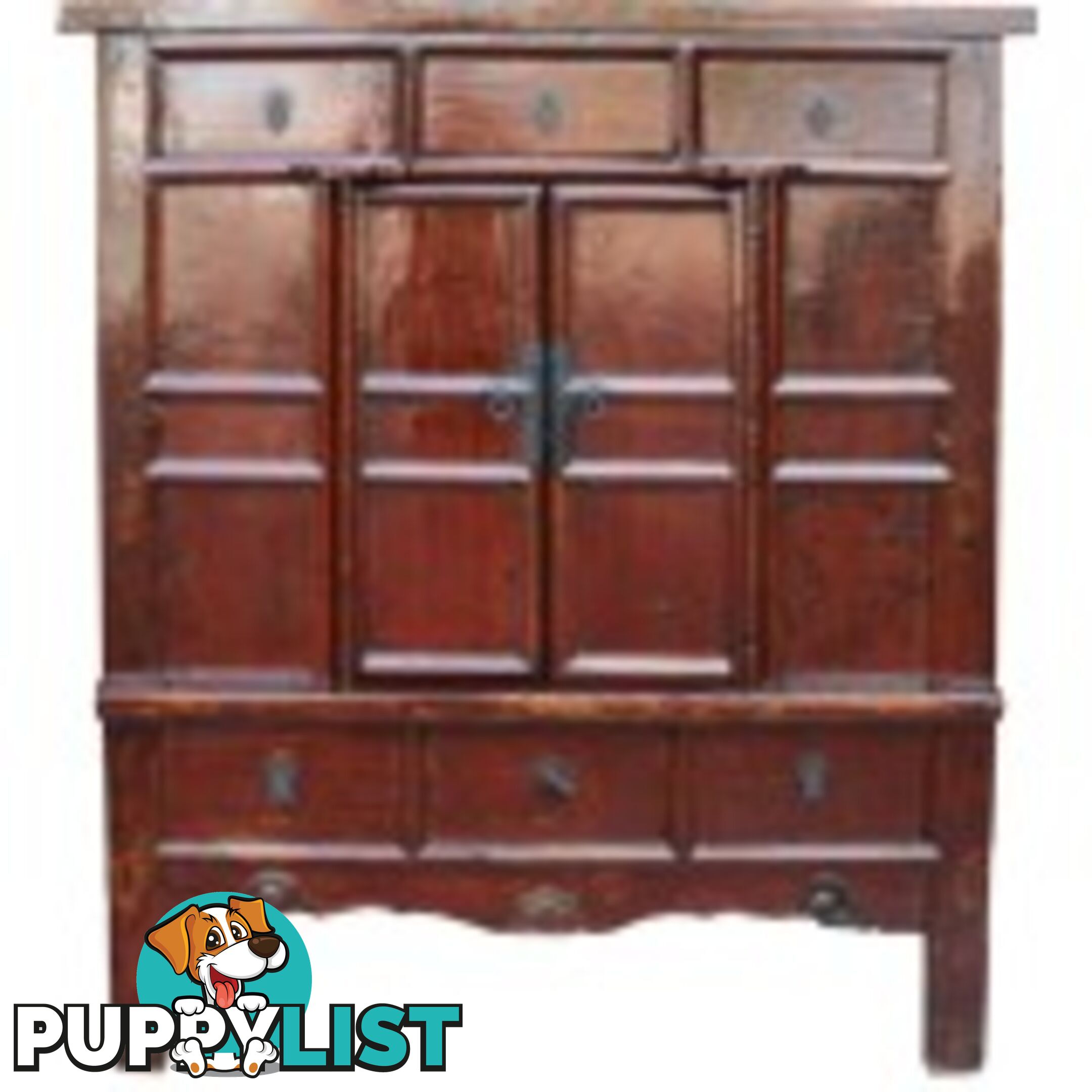 Large Original Chinese Antique Cabinet