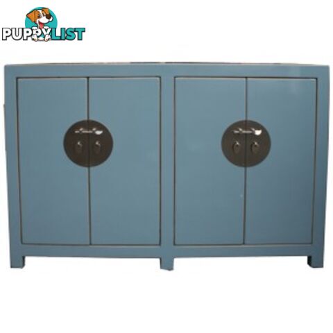 Light Grey Chinese Buffet Sideboard