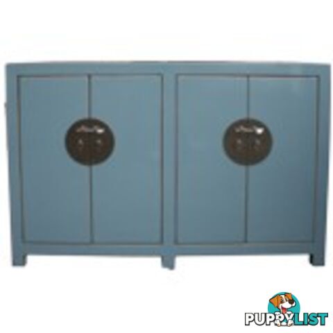 Light Grey Chinese Buffet Sideboard