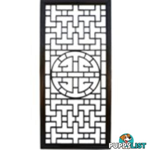 Chinese Art Lattice Wall Hanging Screen