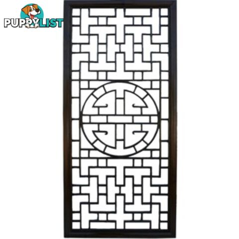 Chinese Art Lattice Wall Hanging Screen