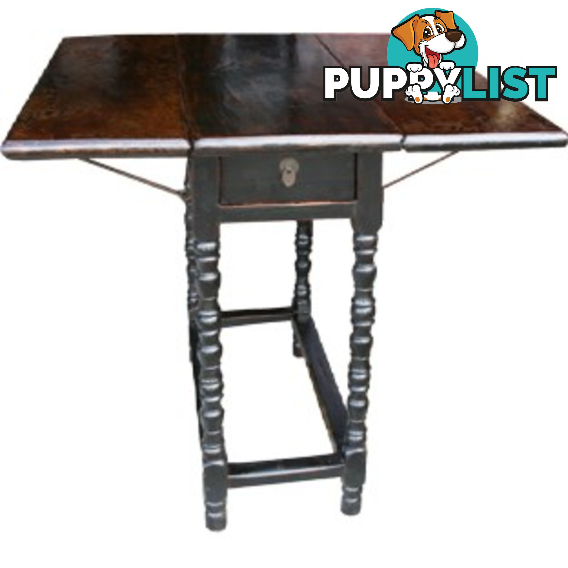 Square Chinese Foldable Table with Gate Legs