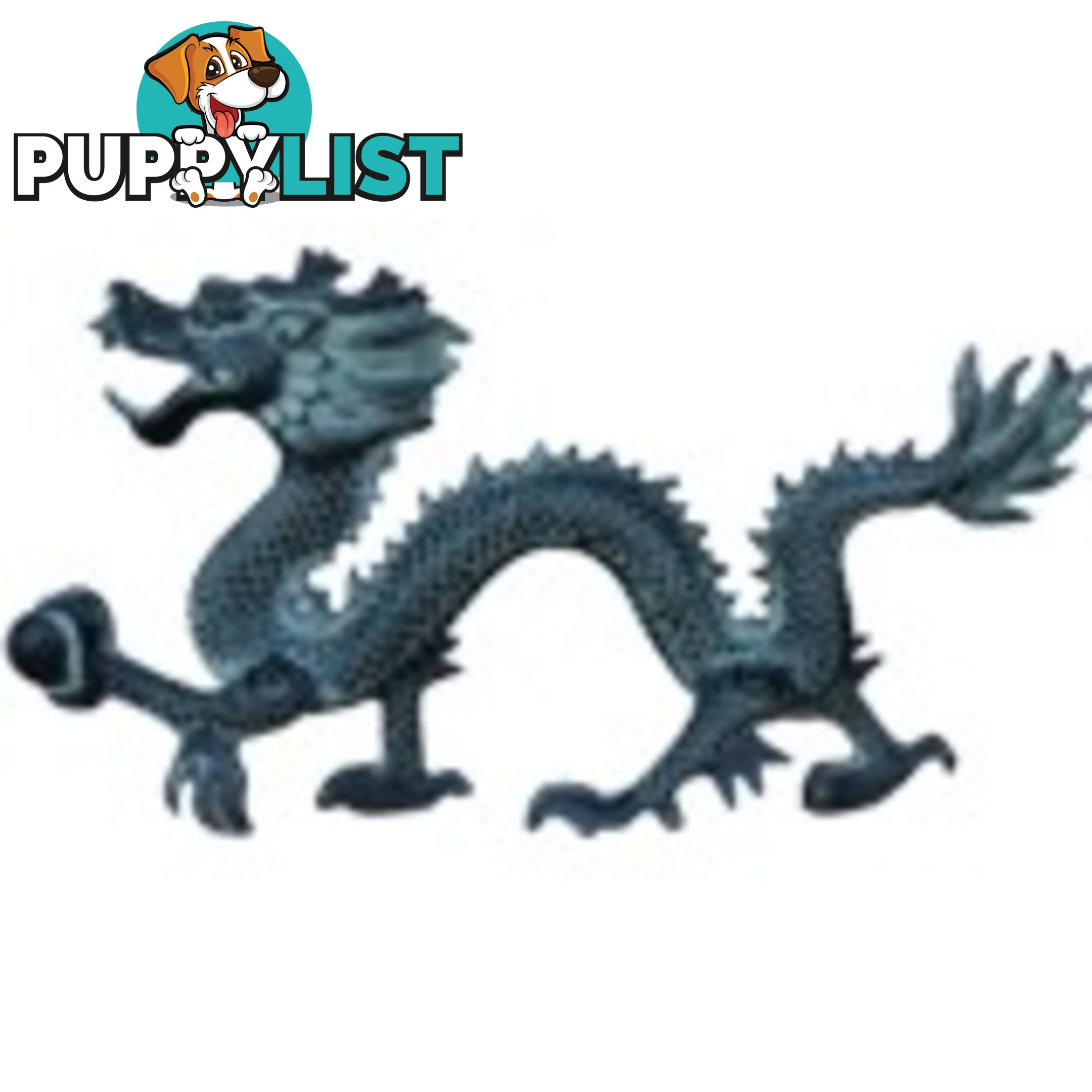 39 cm Chinese Bronze Dragon