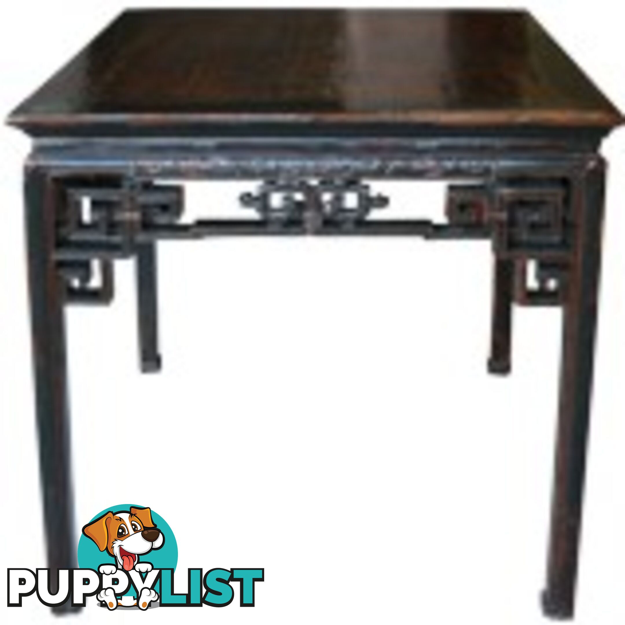 Square Chinese Original Table with Gate Legs