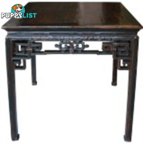 Square Chinese Original Table with Gate Legs