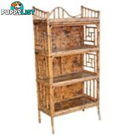 Chinese Antique Bamboo Bookshelf