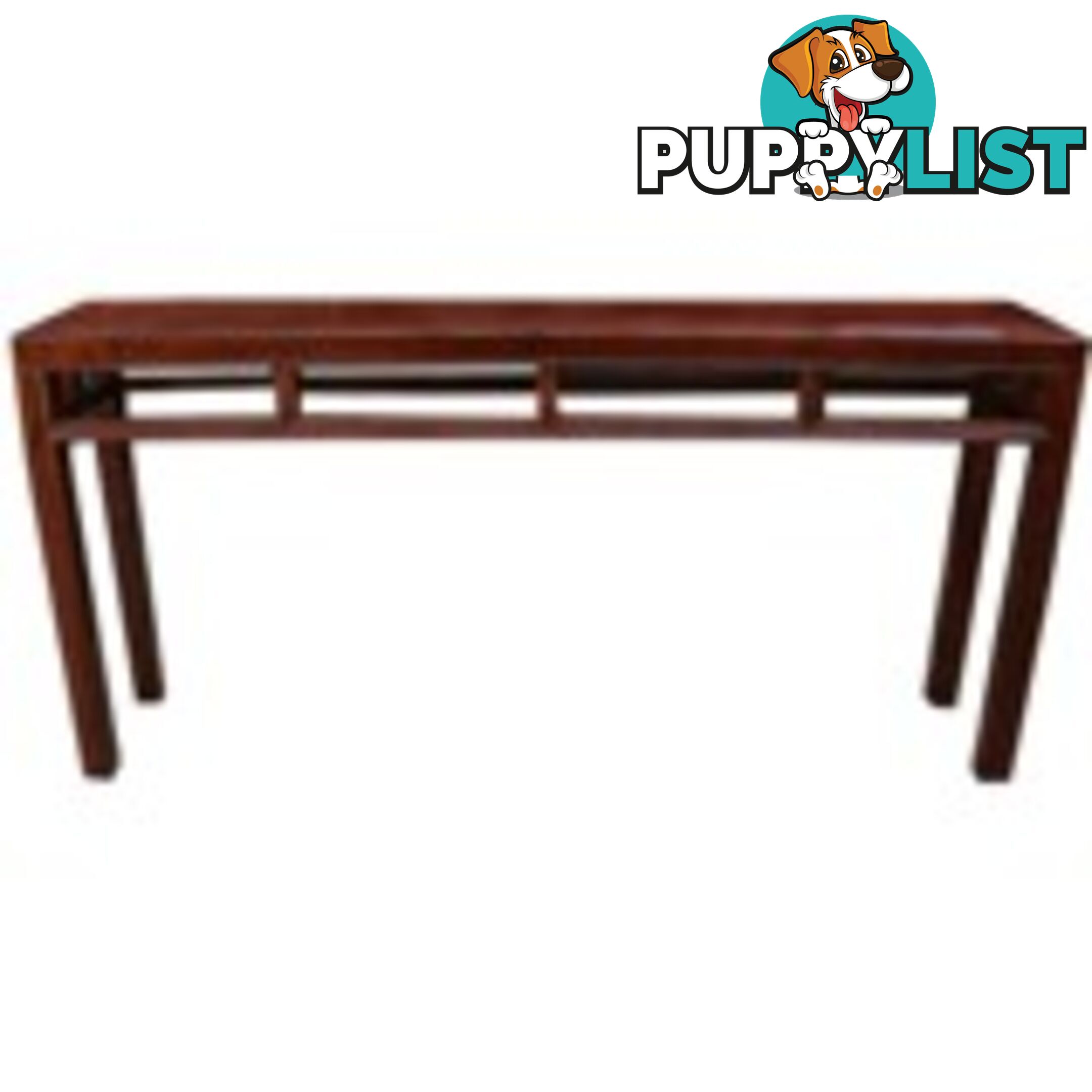 Original Brown Double Sided Chinese Console Table