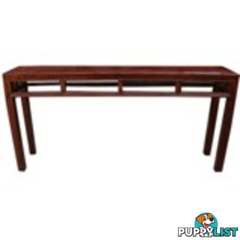 Original Brown Double Sided Chinese Console Table