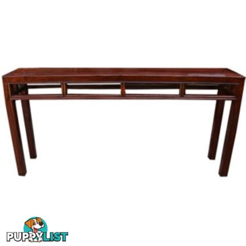 Original Brown Double Sided Chinese Console Table