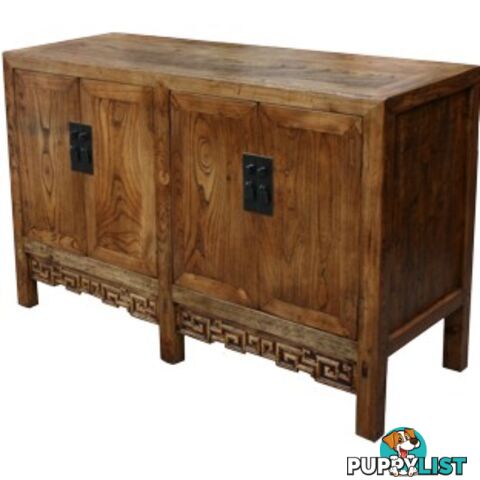 Natural Elm Chinese Sideboard