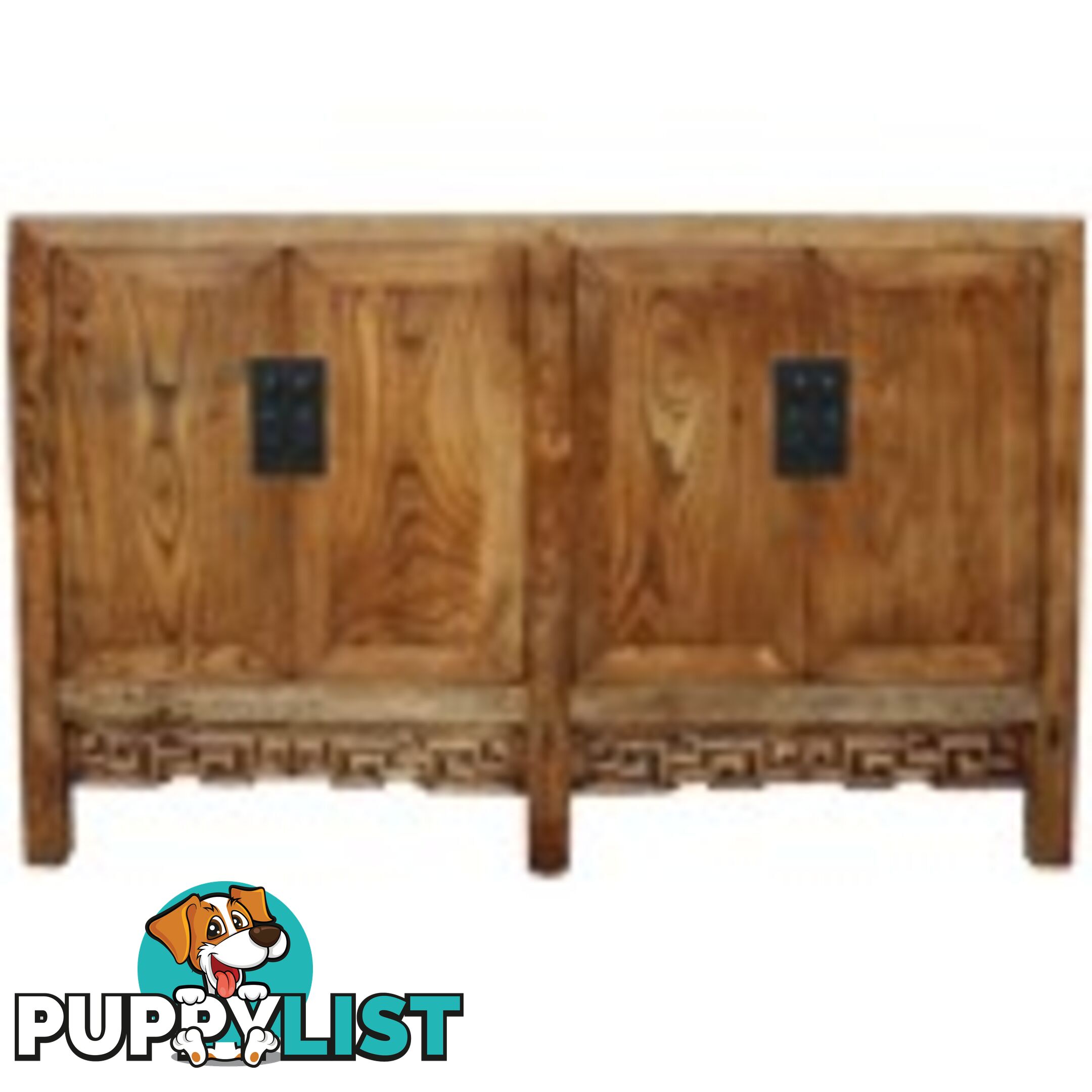 Natural Elm Chinese Sideboard