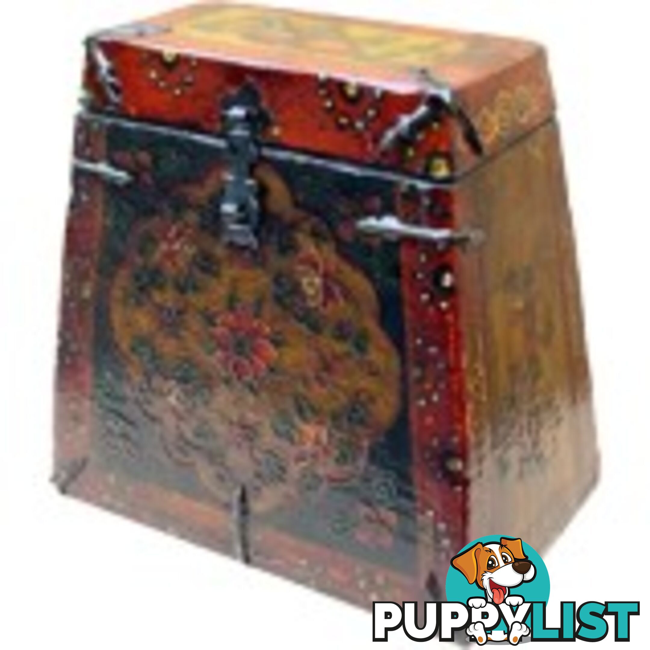 Tibetan Style Antique Decorative Box