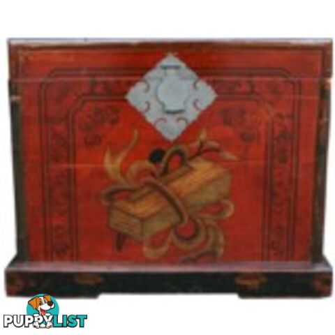 Decorative Painted Chinese Trunk